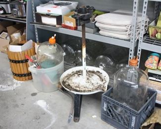 Vintage wine making kit