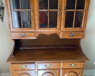 Ethan Allen stepback cupboard