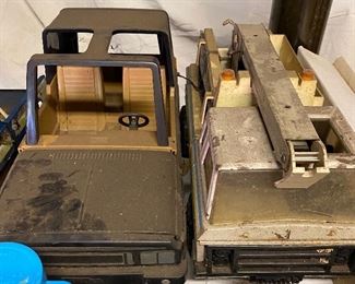 Vintage Pressed Steel and Plastic Vehicles