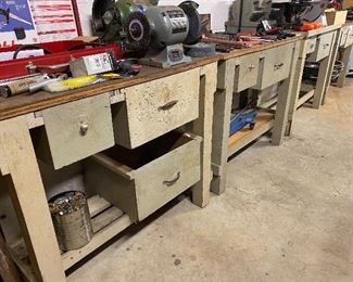 Heavy Duty Shop Tables