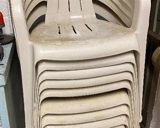 Plastic Stacking Chairs
