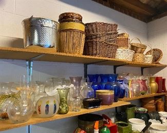 Assorted Planters and Vases