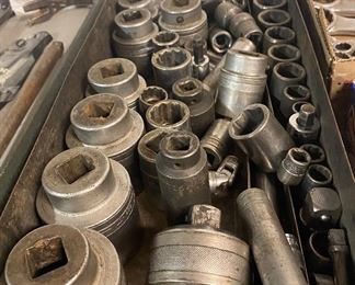 Large Assortment of MAC and Snap-on Sockets
