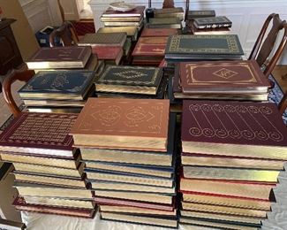 Numerous Easton Press Books (Overview of Collection with Details Coming!) 