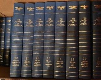 Annals of America 17 Volumes