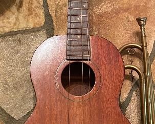 Vintage 4 String Guitar
