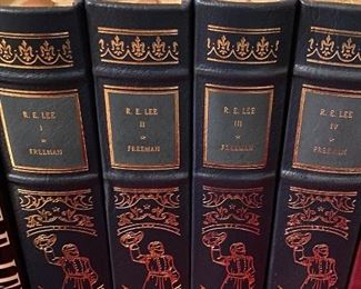 4 Volume Robert E. Lee Set by Freeman (Easton Press)