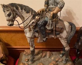 Large Limited Edition J.J. Barnum Robert E. Lee Statue