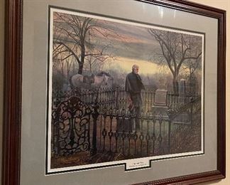"The Final Visit" Robert E. Lee Print