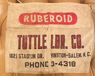 Tuttle Lumber Company Nail Apron Winston Salem NC (5 Digit Phone Number)