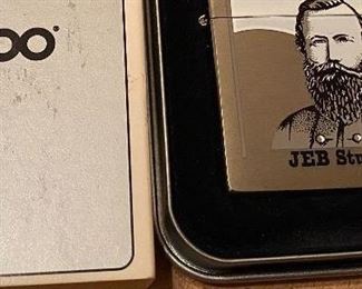 Jeb Stuart Zippo Lighter