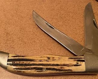 Vintage Two Blade Queen Knife