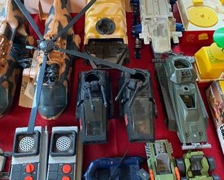 Vintage GI Joe Vehicles and Accessories