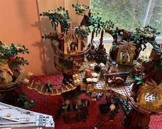 Lots of Built and Unbuilt Lego Sets