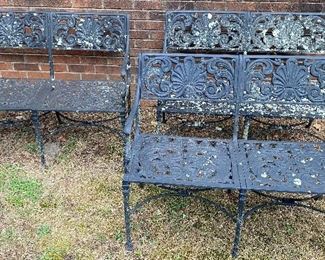 Metal Outdoor Benches