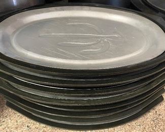 Vintage Steak Plates