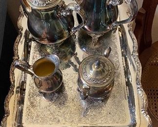 Silverplated Tea/Coffee Service