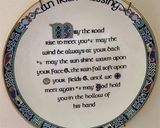 Irish Blessing Plate
