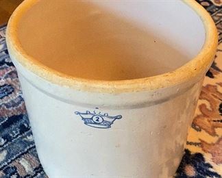 2 Gallon Stoneware Crock