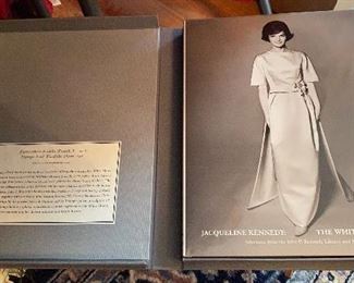 Jacqueline Kennedy Book/Portfolio