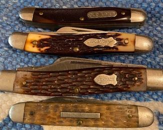 Old Schrade and Schrade Cutlery Pocketknives