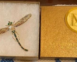 Metropolitan Museum of Art Dragonfly Brooch