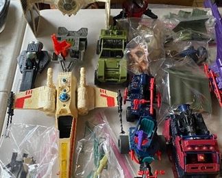 Several GI Joe Vehicles/Some Star Wars