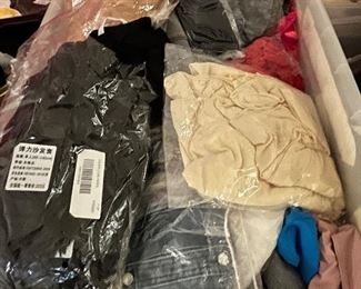 New Clothes in Bags