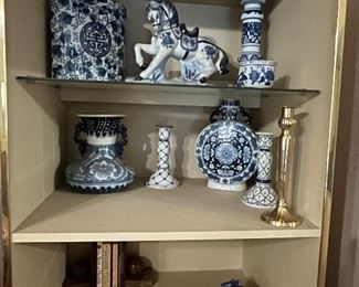 Asian Blue & White Decor