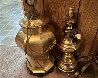 Brass Lamps
