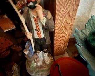 Clown Ceramic Figurine