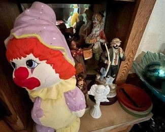 Decorative Ceramic Clown