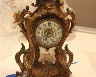 Bronze clock