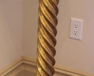 Gilt & marble pedestal