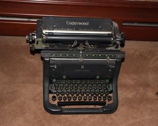 Vintage typewriter