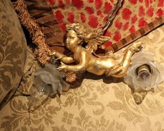 Cherub light fixture