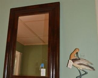 1840 Mahogany Empire Mirror