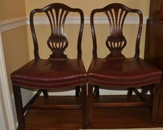 1780 George III Side Chairs, English