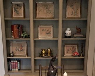 Asian prints similarly framed; other décor 