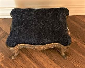 Small antique foot stool
