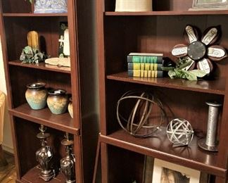 Matching bookshelves
