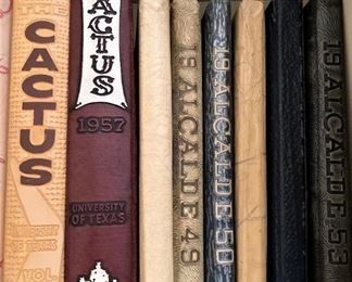 Texas University yearbooks; Tyler High Alcaldes