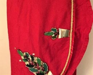 Christmas tree skirt