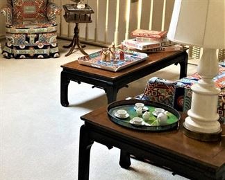 Coordinating Asian style end table