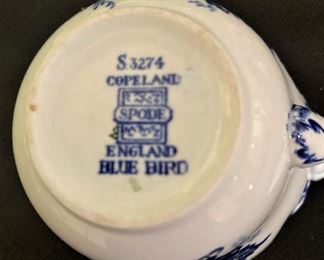 "Blue Bird" by Spode - made in England