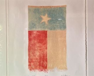 Framed art - "One Century and Fifty"  (13/125) by  Ancel E. Nunn (1928-1999)