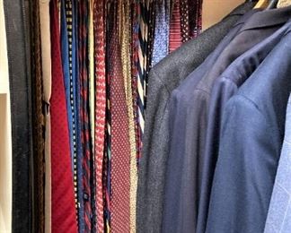 Belts, ties, and suits