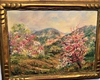Original oil by Lora Gilchrist - 1933