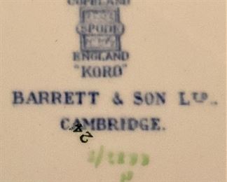 "Koro" -Copeland - Spode  from Cambridge, England