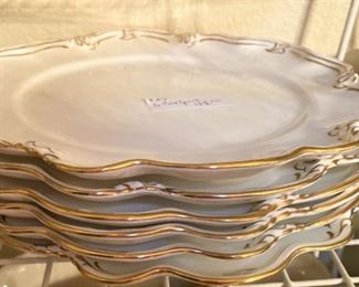 Salad plates - Coalport bone china - made in England